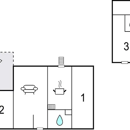 Pet Friendly In With Wifi Holiday home Gudhjem